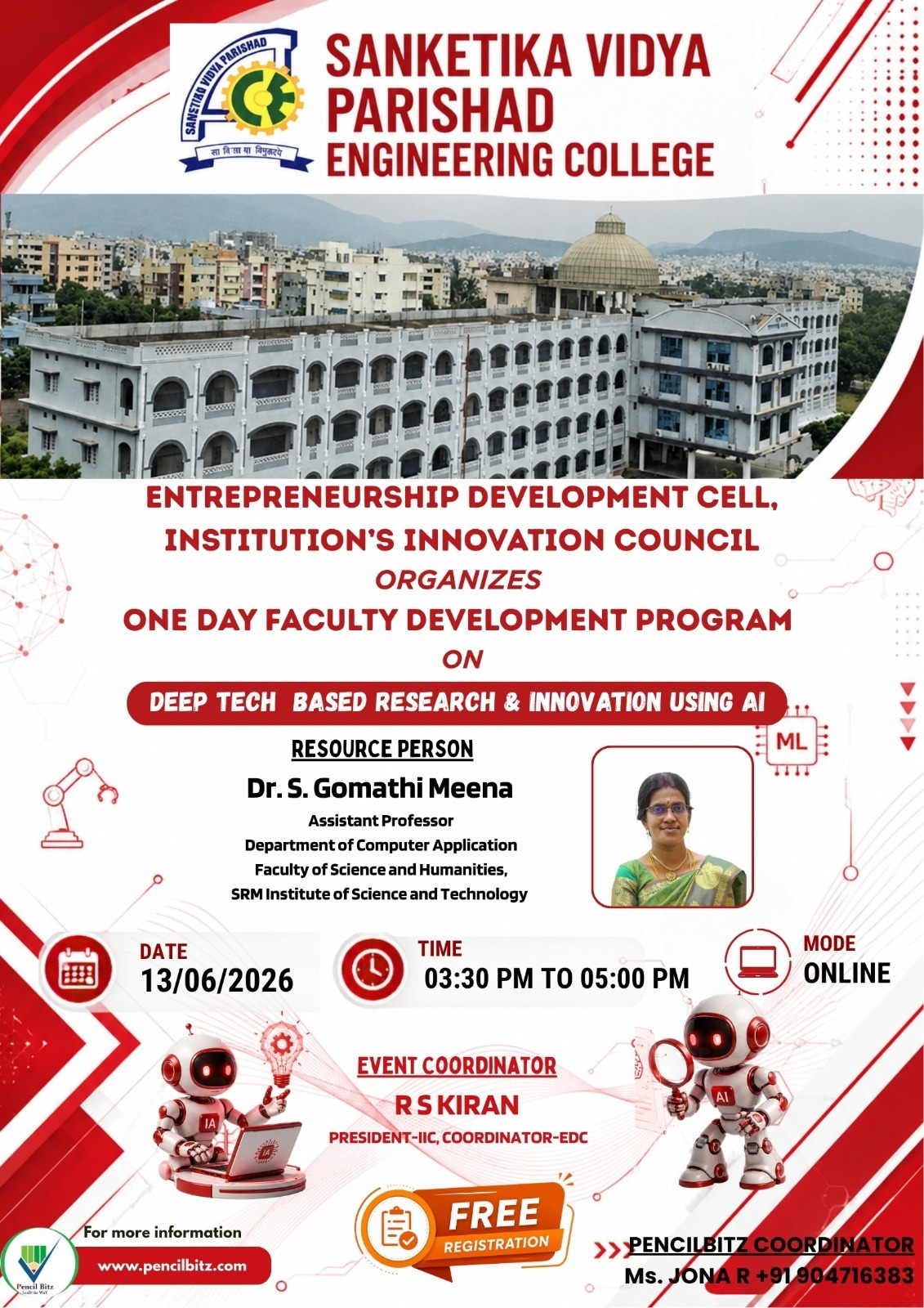 College Event Brochure